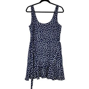 ROW A daisy print fit and flare dress, XL